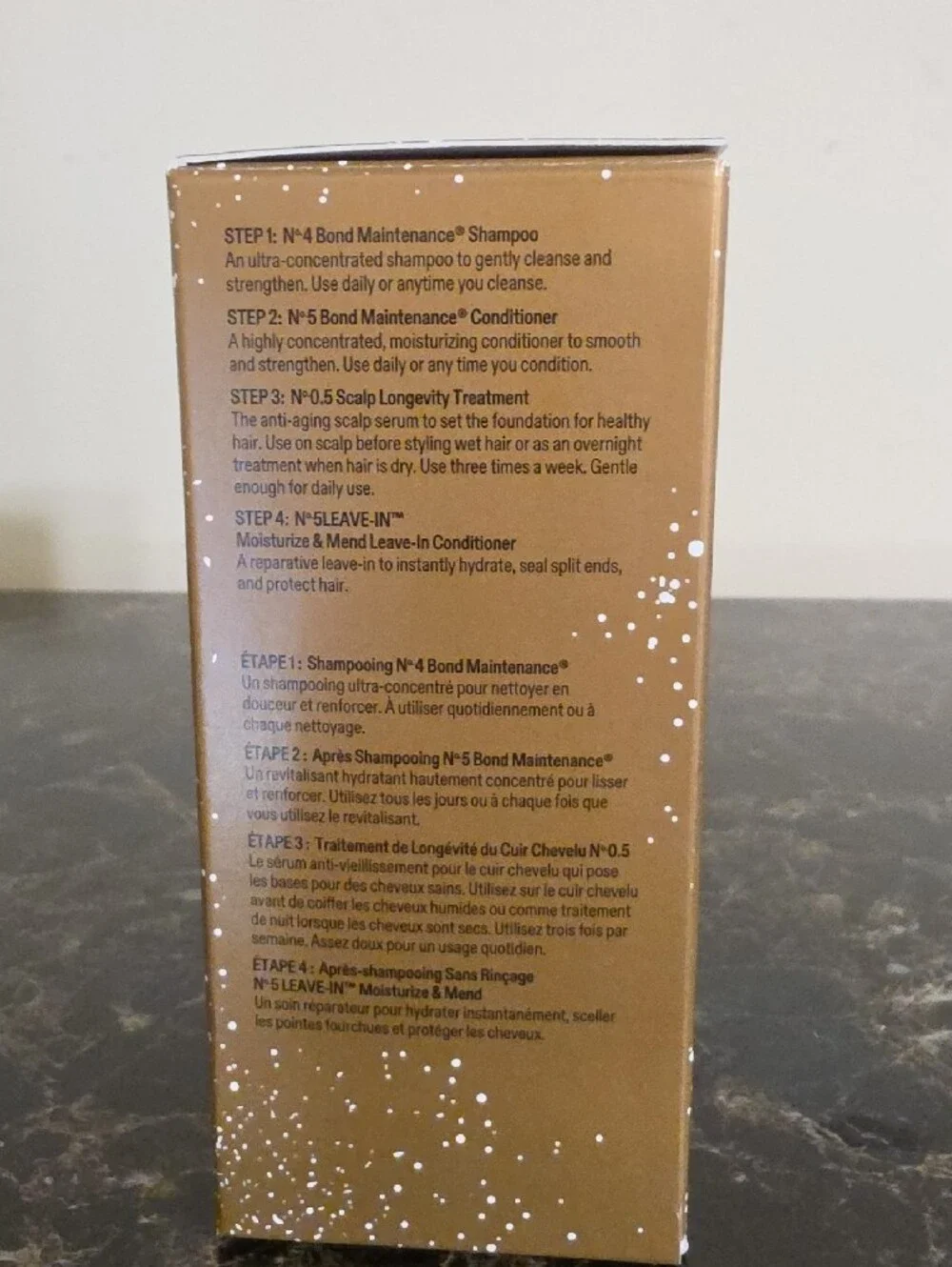 OLAPLEX Hair Cleansing Gift Set - Gold & White